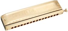Hohner Chromatic Harmonica Super-64-Gold 7583/64 Playability 7583/64 Gold picture