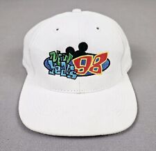 Vtg Walt Disney World New Years 1998 White Embroidered Hat Cap Magical NWT NOS picture