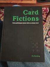 Pit Harding Card Fictions 7 Preformance Pieces with an Ordinary Deck Book picture