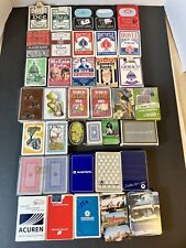Lot of 37 Decks of  Playing Cards Hoyle Gemaco Vintage New Political Casinos Vtg picture