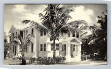Lake Worth FL-Florida, Plaza Apartments, Advertising, Antique Vintage Postcard picture