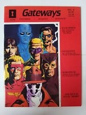 Gateway magazine #4 VF/NM (1987, GPI) Allan Moore, Watchmen, Elfquest, Robotech picture