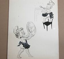 Vtg 1940s Mason Jar Ad Original Watercolor Illustration Ad by Duval Eliot Signed picture