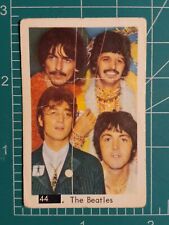 1968 Swedish Dutch Gum beatles back card THE BEATLES GROUP BAND LOW GRADE  picture