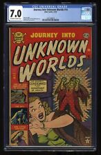 Journey Into Unknown Worlds #14 CGC FN/VF 7.0 Marvel 1952 picture