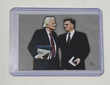Billy & Franklin Graham Limited Edition Artist Signed Trading Card 2/10 picture