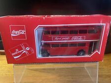1/50 SOLIDO Coca Cola Diecast Bus Londonein Double Decker Bus MADE IN FRANCE NIB picture
