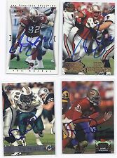 Daryl Gardener Signed Football Card Miami 1998 Pacific  picture