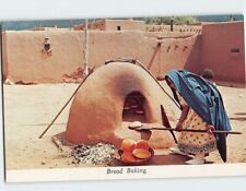 Postcard Bread Baking, Taos Pueblo, New Mexico picture