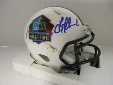 Troy Aikman of the Dallas Cowboys signed autographed HOF mini football helmet PA picture