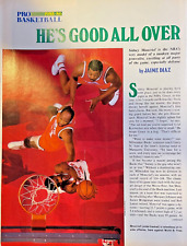 1985 Sidney Moncrief Milwaukee Bucks Basketball Star picture