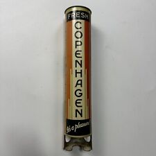 Vintage 40s 50s Copenhagen Store Display Chewing Tobacco Dispenser Sign Tin 15” picture