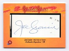 Joe Cronin (1/8) Cut Auto (Boston Red Sox) 2024 Historic Autographs YesterYear picture