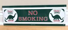 Sinclair Dino No Smoking Pump Reproduction Garage Sign picture