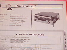 1965 JC PENNEY PORTABLE AM RADIO SERVICE MANUAL 3104 (984-8227) CHEVROLET FORD   picture