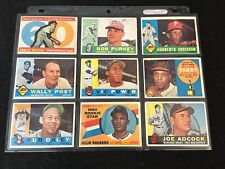 1960 Topps Baseball Pick-A-Card #271-571 Flat Rate Shipping picture