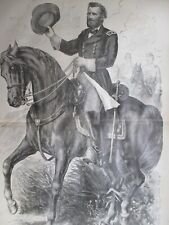 1884 Civil War Print - Union General 