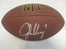 John Elway of the Denver Broncos signed autographed brown football PAAS COA 965 picture