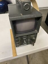 1976 PANASONIC RANGER 505 PORTABLE TV MILITARY GREEN WORKING - PLUG NOT INCLUDED picture