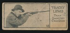 1924 V122 Willard's Chocolates SPORTS CHAMPIONS #18 Tracey Lewis (Trap Shooting) picture