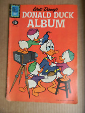 Vintage 1961 Walt Disney Donald Duck Album Comic #1182, Monkey Organ Grinder picture