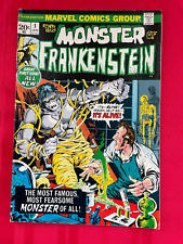 The Monster of Frankenstein VOL. 1 No. 1 Jan 1973 Mike Ploog Cover Marvel Comics picture