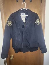 US Naval Sea Cadets Jacket With Insignia and Patches Sz Large. picture