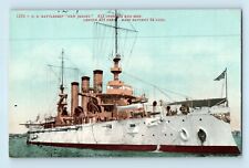 US Battleship New Jersey Military Edward H Mitchell San Francisco Postcard A8 picture