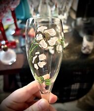 Perrier Jouet Belle Epoque Champagne Flutes Vintage Cherry Blossom France picture