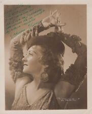 CUBAN SPANISH BALLET DANCER ADELINA DURAN CUBA 1940s ARMAND SIGNED Photo Y 406 picture