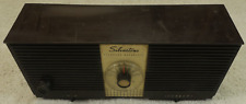 Vintage Radio Silvertone Model 9004 Tube Radio 1959 twin speaker picture