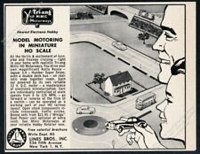 1961 Triang Tri-Ang Minic HO electronic motorway toy art vintage print ad picture