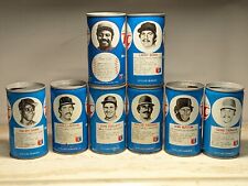 Lot 8 1970's RC Cola MLB Baseball Cans Series 1 Don Sutton Ralph Garr  picture