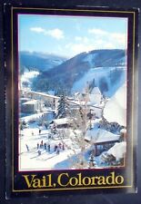 1980s+ The Clock Tower and Covered Bridge, Pedestrian Village, Vail, CO - Skiing picture