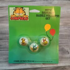 Garfield 25th Birthday Collector Set Collectable Marbles Odie New Rare Unique picture
