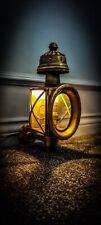 🚂 Vintage Lime House Lamp Co. Carriage Lamp Brass Railway Train Locomotive 🚂  picture