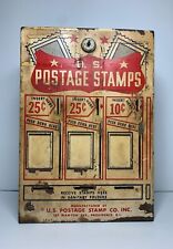 1967  US POSTAGE STAMP CO.   25, 25 & 10 cents   Countertop Coin Vending Machine picture