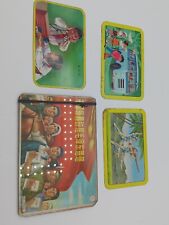 Vintage 1960'S-1970's Chinese Propaganda Revolution 3 Tin Plates & Mirror RARE🩸 picture