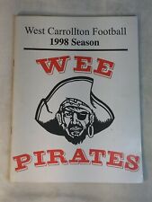 West Carrollton Football Program Season 1998 Wee Pirates Ohio OH picture