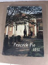Peacock Pie Saint Peters College 1951 Yearbook Jersey City NJ picture
