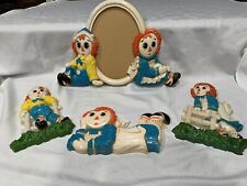Set Raggedy Ann And Raggedy Andy Bobbs Merrill Co 1977 Wall  Decor picture