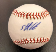 Starlin Castro Autographed Rawlings Major League Baseball Schwartz Sports COA picture