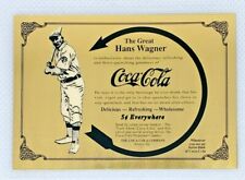 1993 Series 1 Coca-Cola Honus Wagner 1g Solid Gold Card - Serial #'d /500 picture