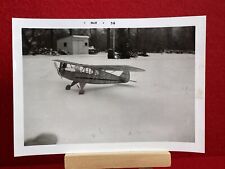 1940s / 1950s Piper Cub Airplane Photo Ontario Original Vintage Rare Photograph picture
