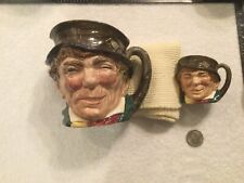 Irish?  Here’s Paddy -The True Irishman. Large And Small Royal Doulton Toby Jug picture