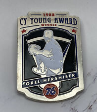 Orel Hershiser CY Young Award In 1988 - 76 Station Dodgers Pin - We Love LA picture