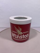 Vintage 1991 Winston Cigarettes Freezer Koozie The Fridge Drink Cooler Canada picture