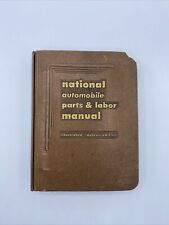 Vintage 1956 National Automobile Parts & Labor Manual Chevrolet Ford Dodge picture