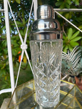 Art Deco Styled Fifth Avenue LTD, Crystal Cocktail Martini Shaker, Poland picture