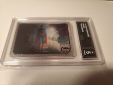 GMA 5 1978 Topps Superman Chrome Foil Stickers Superman Reeves RC Sticker picture